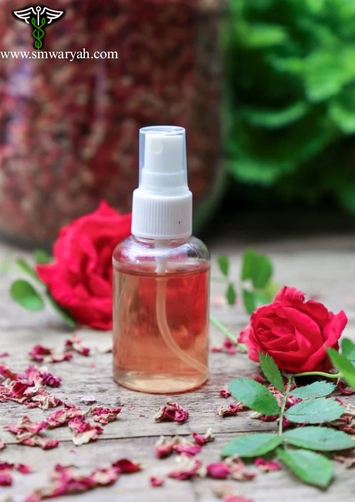 rose water is essential for our skin