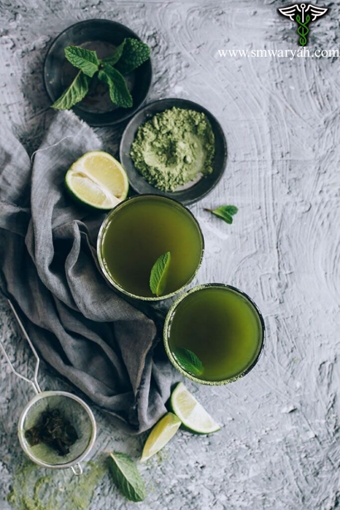 "Green Tea Elixir: Reviving Skin Health Naturally."